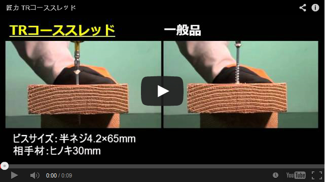 匠力 TRコーススレッド